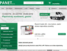 Tablet Screenshot of panetsro.cz